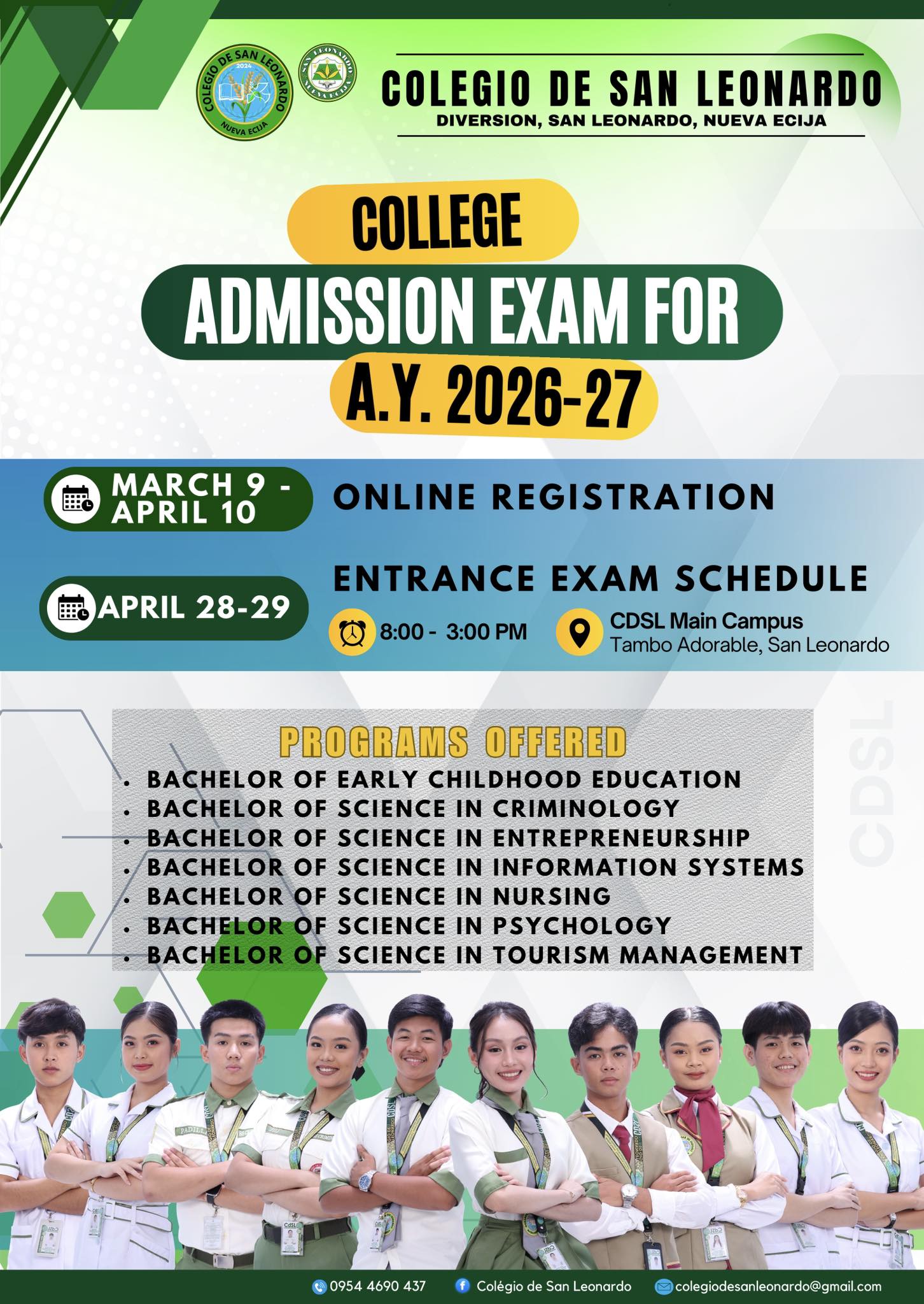 𝐂𝐨𝐥𝐥𝐞𝐠𝐞 𝐀𝐝𝐦𝐢𝐬𝐬𝐢𝐨𝐧 𝐄𝐱𝐚𝐦 𝐟𝐨𝐫 𝐀.𝐘. 𝟐𝟎𝟐𝟔–𝟐𝟎𝟐𝟕